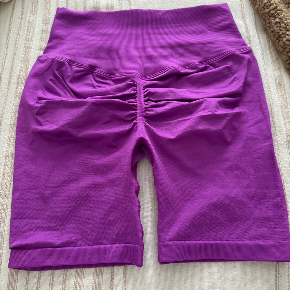 Purple Athletic Shorts for Women